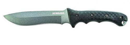 Schrade F9NCP Extreme Survival Knife 6.4 1095 Carbon Steel Fixed TPE Blk