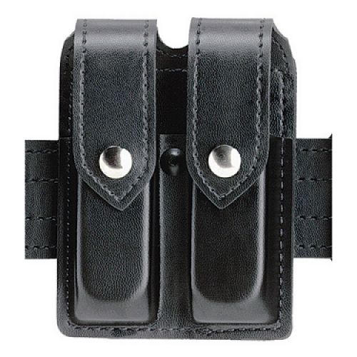 SAF 77-383-2 DBL MAG HOLDER Black