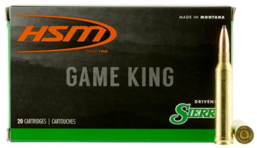 HSM Game King 7mm Rem Mag 150 GR SBT 20 Bx/ 20 Cs
