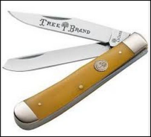 Boker Traditional Series Folder 3.25 Stainless Steel Clip Point/Pen Yel