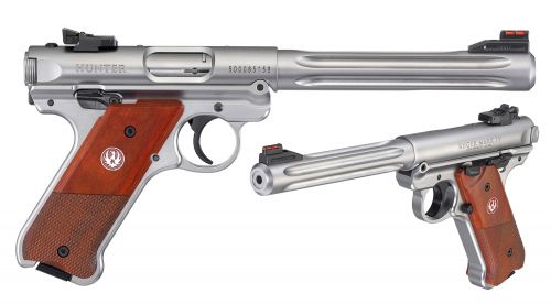 Ruger Mark IV Hunter .22 LR 6.88 Stainless, Laminate Grips, 10+1