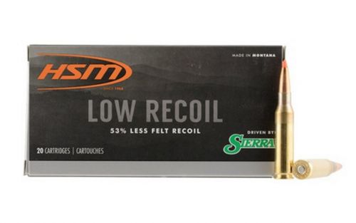 HSM Lowrecoil 7mm-08 Remington 140 GR Ballistic Tip 20 Bx/ 25 Cs