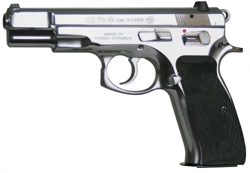 CZ-USA CZ 75 B 10+1 9mm 4.6 Polished Stainless