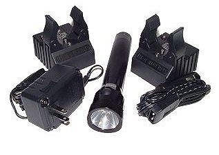 Streamlight Flashlight w/AC/DC Piggyback Charger