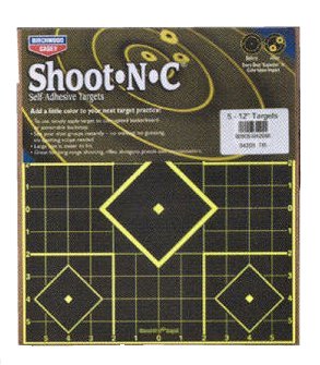 Birchwood Casey Shoot-N-C 12x12 Sight In Targets