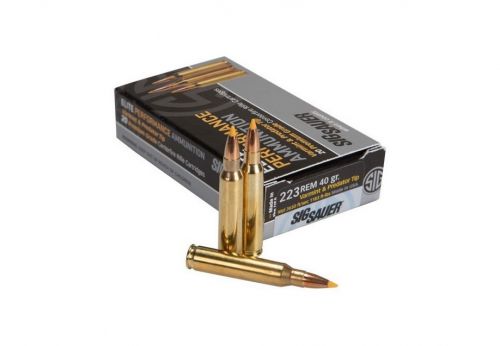 Sig Sauer AMMO .223 Remington 40GR VARMINT & PREDATOR 20/