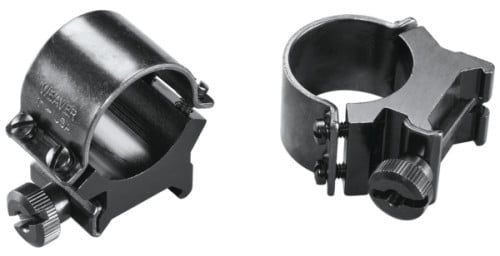 Weaver Mounts 49161 Sure Grip Detachable Rings Black 1 High