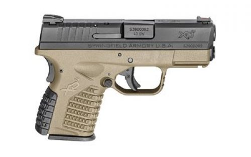 Springfield Armory XDS .40S&W 3.3 Black/FDE 6/7+1