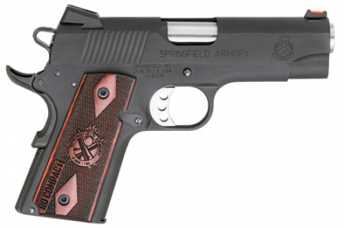 Springfield Armory 1911 Single .45 ACP 4 6+1 Rosewood Grip Black Parker