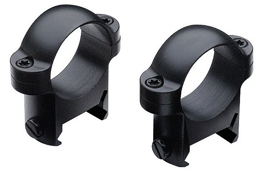 Burris Medium Zee Rings w/Black Finish