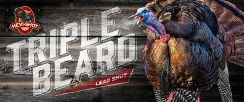 HEVI-Shot 95567 Triple Beard 12 Gauge 3.5 2 1/4 oz 5,6,7 Shot 10 Bx/ 10 Cs