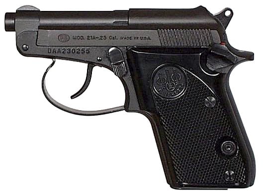 Beretta 21 Bobcat .25 ACP Matte Black