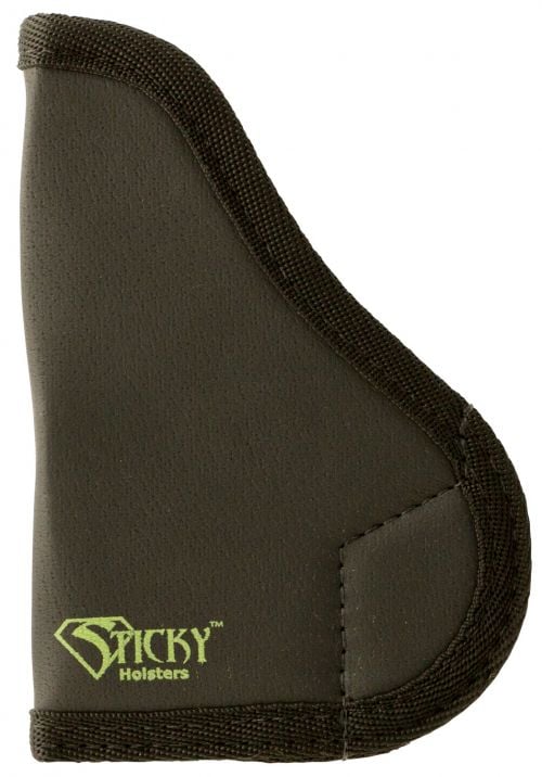 Sticky Holsters SM-1 NAA Black Widow Latex Free Synthetic Rubber Black w/Green Logo