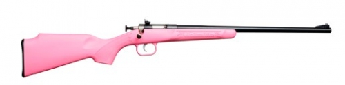 Crickett Youth Rifle .22LR 16.1 Pink Synthetic Stock