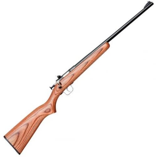 Crickett Single Shot Bolt 22 Long Rifle (LR) 16.12 1 Laminate Brown St