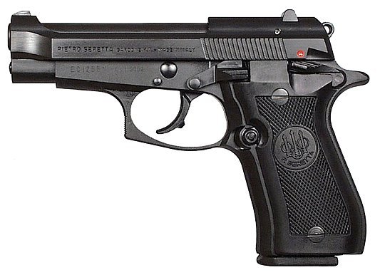 Beretta 84F 380ACP DA 10-Round, Black, Plastic Grips