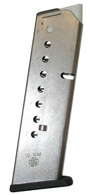 Smith & Wesson 9 Round Stainless Magazine For 10MM