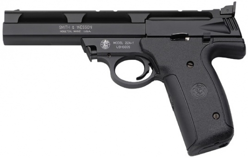 Smith & Wesson 22A Classic 22 LR 5.5 10+1 Soft Touch Grip Adj Sight Black Finish