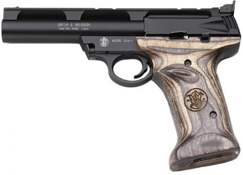Smith & Wesson 22A Classic 22 LR 5.5 10+1 Wood Grip Black Finish