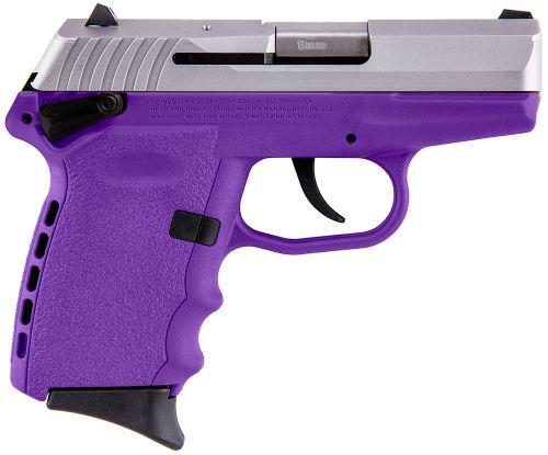 SCCY Industries CPX-1 Double Action 9mm 3.1 10+1 Purple Polymer Grip/Frame G