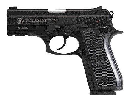 Taurus 10 + 1 Round 9MM w/Blue Finish/Fixed Sights/Tactical
