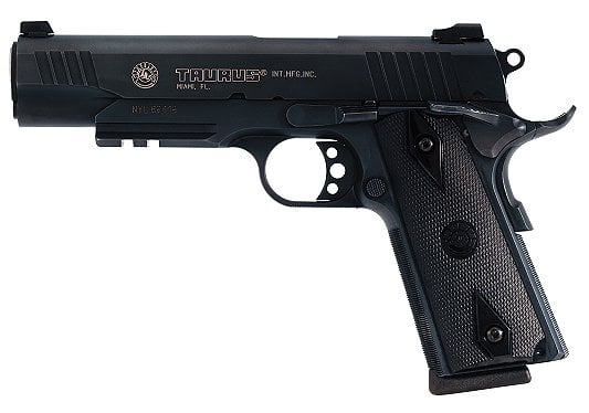 Taurus 1911 45 ACP, 5 Barrel, Black, 8 Rounds