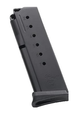 Sig Sauer 7 Round Blue Magazine For P239 40 S&W