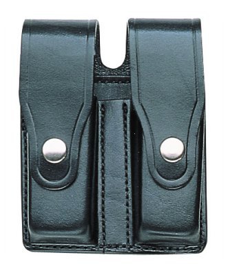 Bianchi Tactical MAG Pouch 20W Fits 2.25 Belts Black Leather