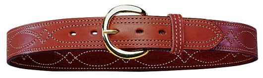 Bianchi 34 Reversible Belt w/Suede Lining & Solid Brass Buc