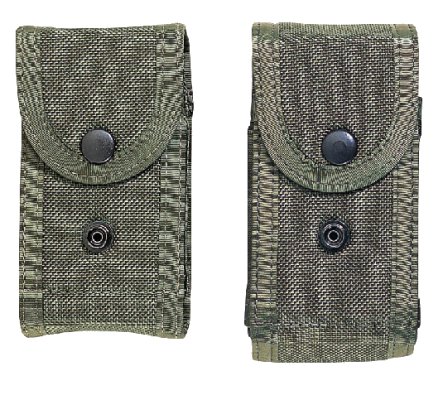 Bianchi Military MagG Pouch M1025 Fits 2.25 Belts Olive Drab Accumold