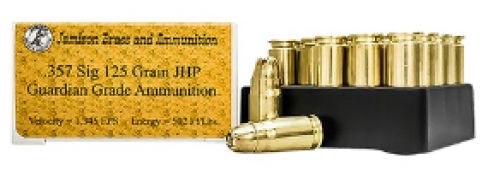 JAMISON 357S-125GRD 357SIG JHP 20/10