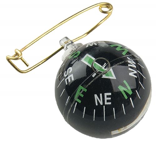 Allen 484 Liquid Filled Pin On Compass Black