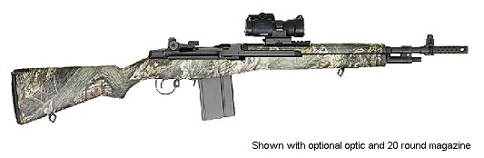 Springfield Armory M1A Scout Squad Mossy Oak Semi-Auto 308 Winchester Rifle