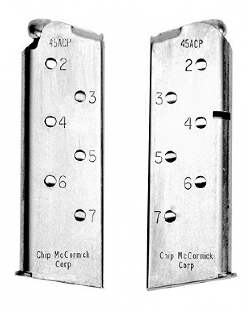 Chip McCormick SS Match Grade 1911 45ACP 7rd Officers Magazine w