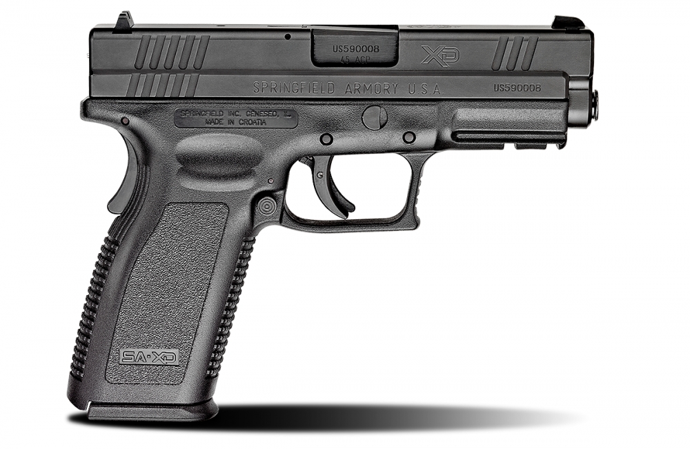 Springfield Armory XD9611HCSP06 XD Service 45 ACP 4 13+1 Poly Grip Blk