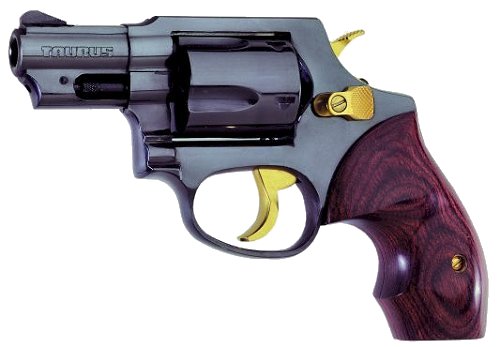 Taurus Model 85 Blued/Gold Fixed Sight 2 38 Special Revolver
