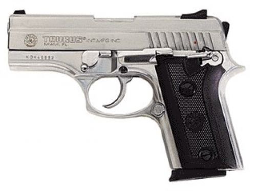 Taurus PT938, .380ACP, 3in Barrel, Stainless, Rubber Grips **SPE