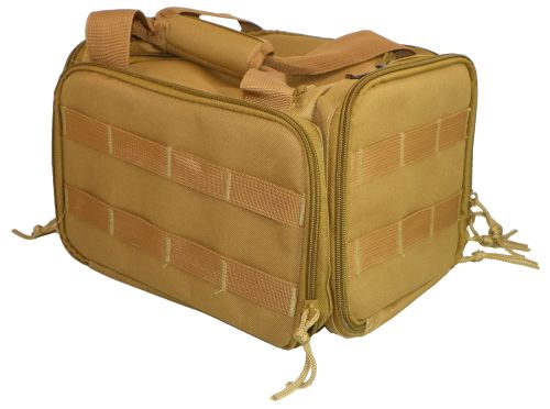 American Buffalo Universal Range Bag Transport Nylon 12 x 9 x 9 Tan