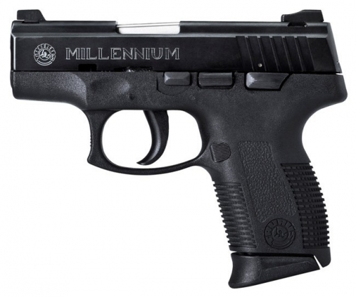 Taurus PT111 Millennium, 9mm, 3.25in barrel, Blue, Night Sights