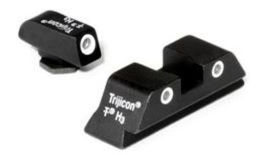 Trijicon Bright & Tough Night Set 3-Dot for Glock SF Green Tritium Handgun Sight