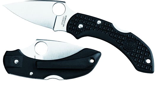 Spyderco Dragonfly Knife w/Plain Edge & Clip Point Blade