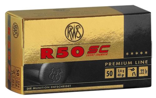 RWS R50 SHORT CASE .22 LR  50