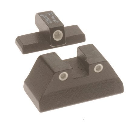 Trijicon Bright & Tough Night Set 3-Dot for HK USP Compact Green Tritium Handgun Sight