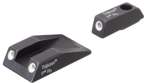 Trijicon 600495 Bright & Tough Night Sights Green/Tritium White Outline Front Sight-Green/Tritium White Outline Rear Sight Tauru