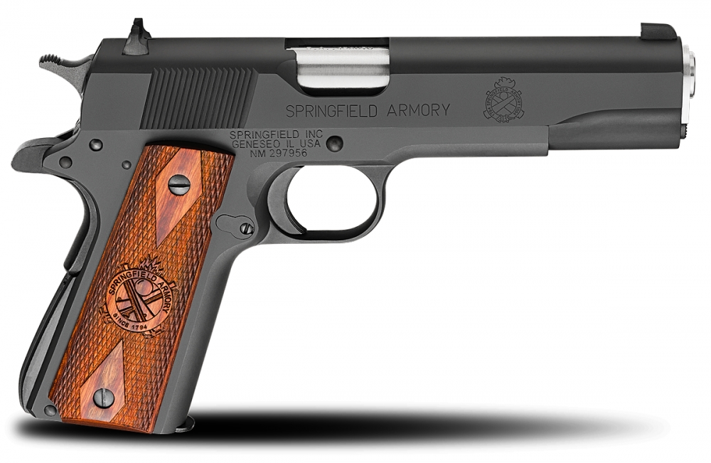 Springfield Armory PB9108LP 1911 Mil-Spec 45 ACP 5 7+1 Cocobolo Grip Parkerize