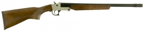 Hatfield SGL Youth Turkish Walnut/Silver 20 Gauge Shotgun