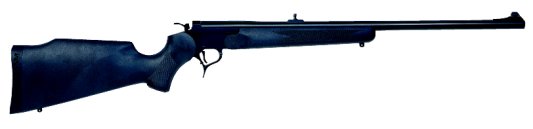 TCA Encore Break Open 308 Winchester 24 1rd Adj Sight Composite Stock Blue