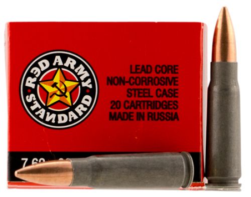 Red Army Standard 7.62X39mm 122 GR FMJ 20 Bx/45Cs