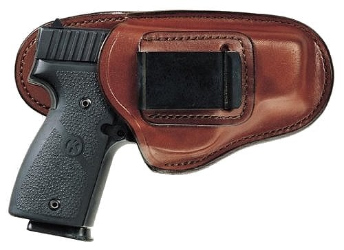 Bianchi Professional Tan Leather IWB Fits Glock 26/27; S&W CS9 Right Hand