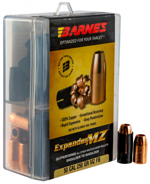 Barnes 50 Cal Black Powder Expanding Muzzleloading Sabot 250